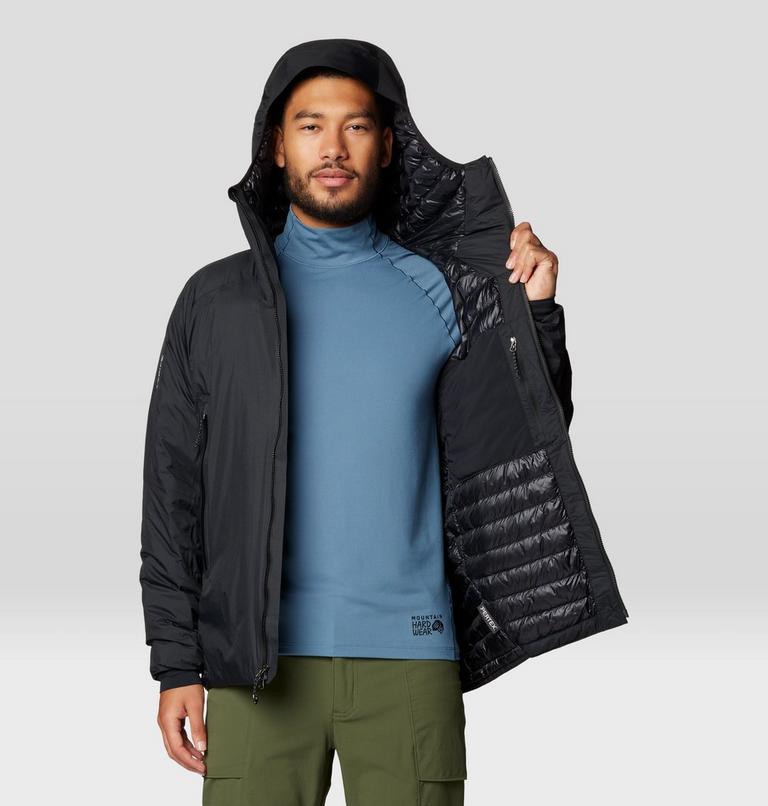 Men's Storm Whisperer Insulated Jacket, Color: Black, image 9