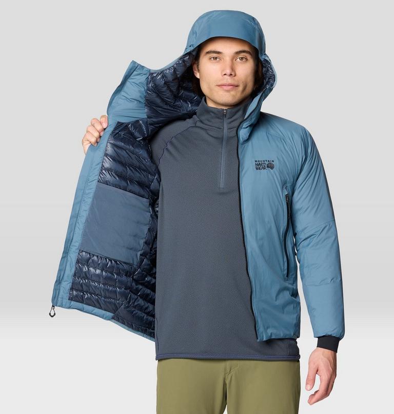 Men's Storm Whisperer Insulated Jacket, Color: Adriatic Blue, image 6