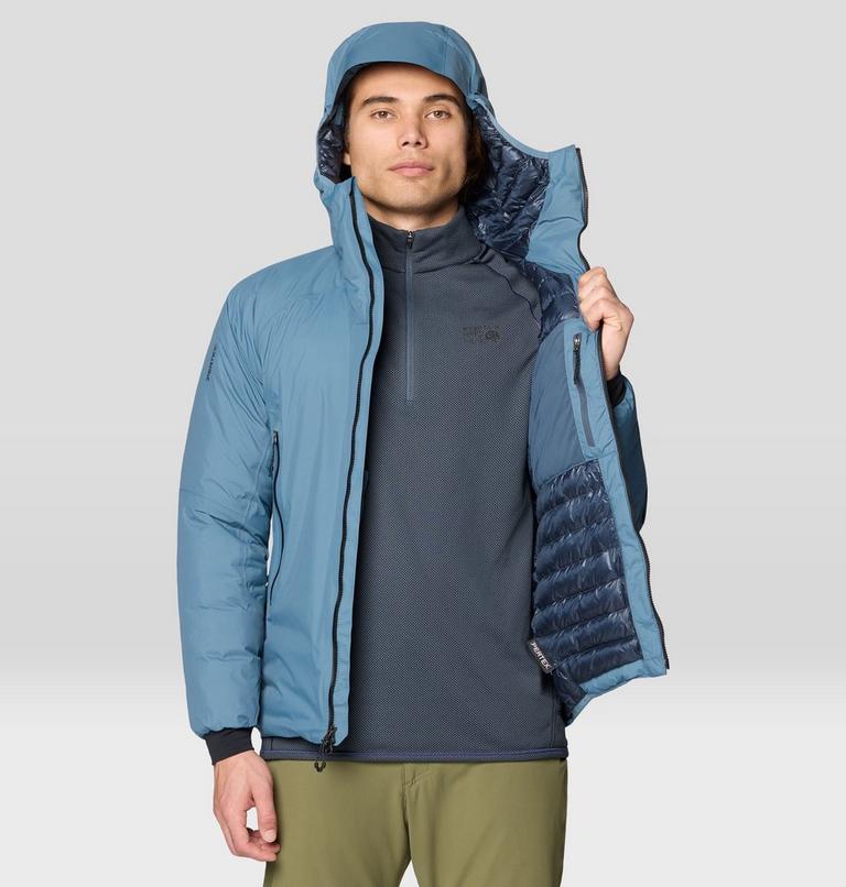 Men's Storm Whisperer Insulated Jacket, Color: Adriatic Blue, image 7