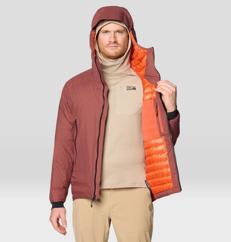 Men's Storm Whisperer Insulated Jacket, Color: Bourbon Brown, image 7