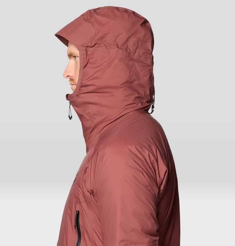Men's Storm Whisperer Insulated Jacket, Color: Bourbon Brown, image 10