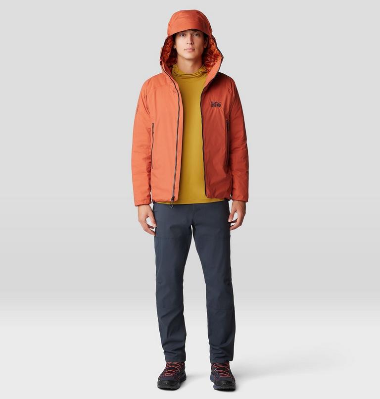 Men's Storm Whisperer Insulated Jacket, Color: Raw Carnelian, image 12