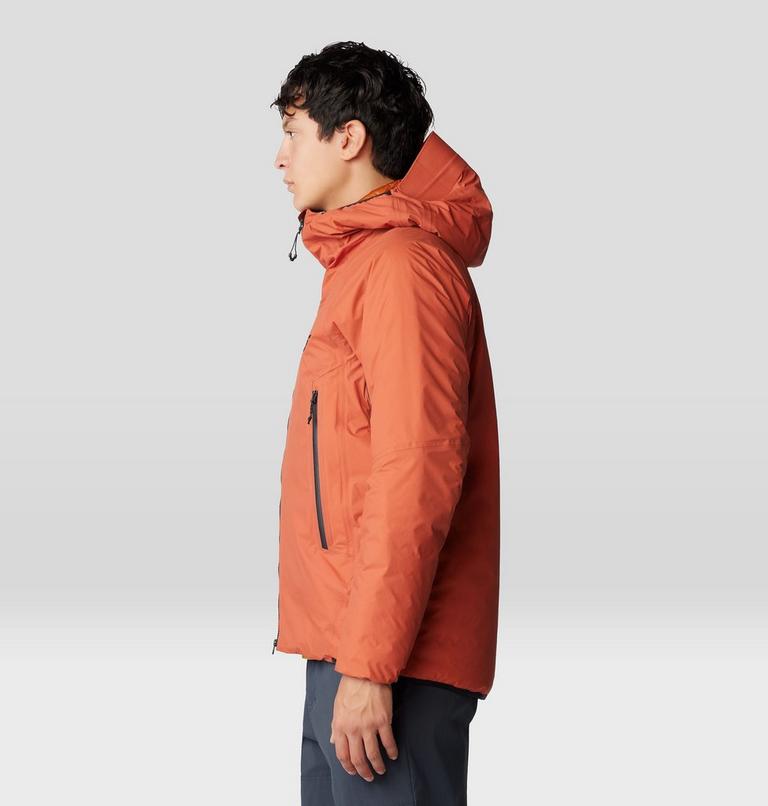 Men's Storm Whisperer Insulated Jacket, Color: Raw Carnelian, image 3