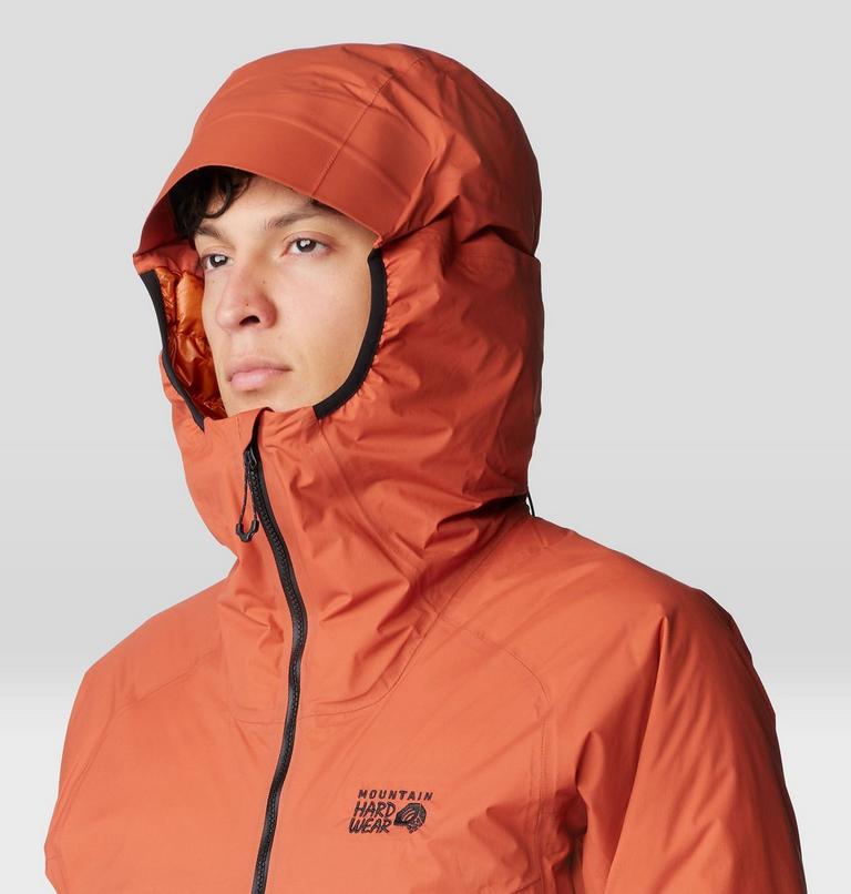 Men's Storm Whisperer Insulated Jacket, Color: Raw Carnelian, image 6