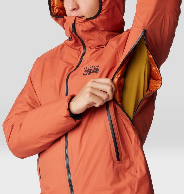 Men's Storm Whisperer Insulated Jacket, Color: Raw Carnelian, image 8