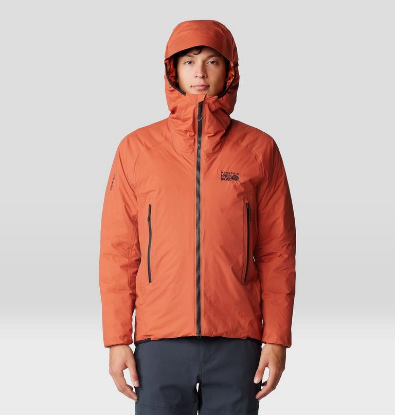 Men's Storm Whisperer Insulated Jacket, Color: Raw Carnelian, image 9