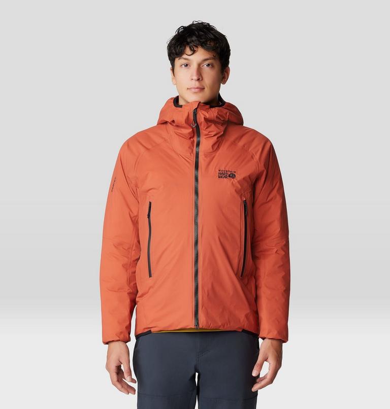 Men's Storm Whisperer Insulated Jacket, Color: Raw Carnelian, image 10