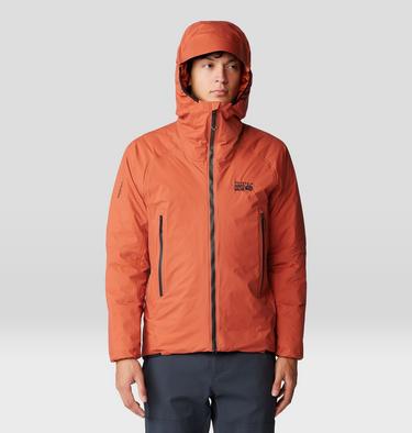 Men's Storm Whisperer Insulated Jacket, Color: Raw Carnelian, image 1