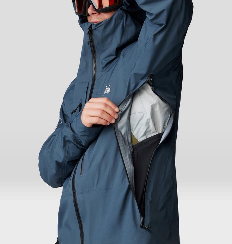 Men's High Exposure GORE-TEX C-KNIT Jacket, Color: Moon Blue, image 7