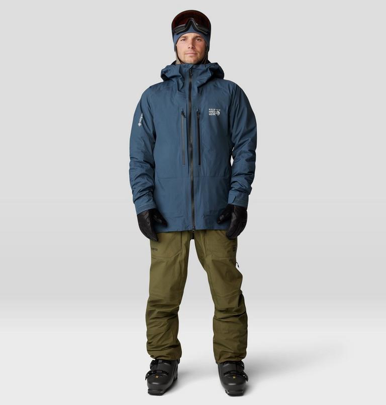 Men's High Exposure GORE-TEX C-KNIT Bib, Color: Combat Green, image 13