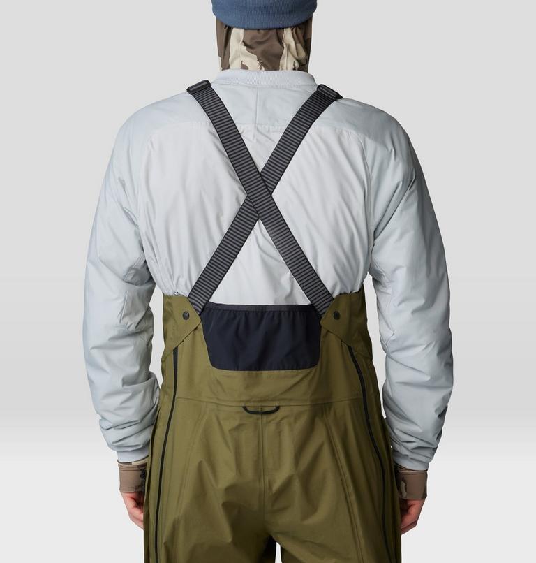 Men's High Exposure GORE-TEX C-KNIT Bib, Color: Combat Green, image 8