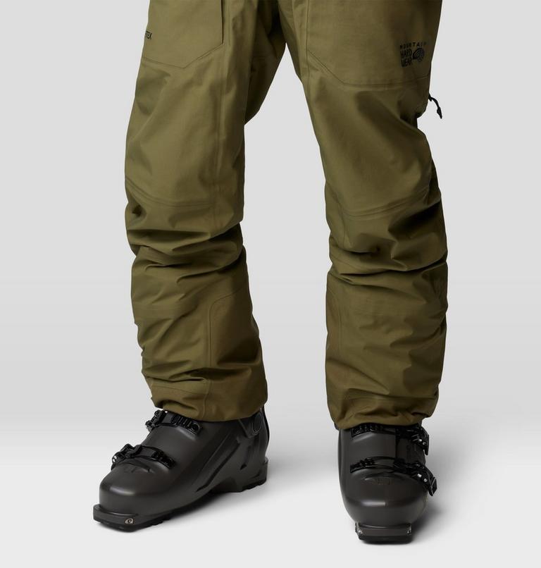 Men's High Exposure GORE-TEX C-KNIT Bib, Color: Combat Green, image 9