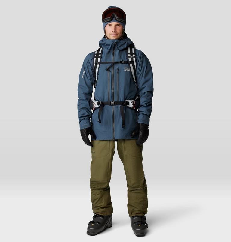 Men's High Exposure GORE-TEX C-KNIT Bib, Color: Combat Green, image 12