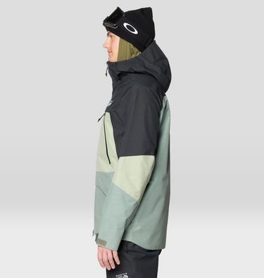 Men's Sky Ridge GORE-TEX Jacket, Color: Wet Stone, White Sage, Black, image 3