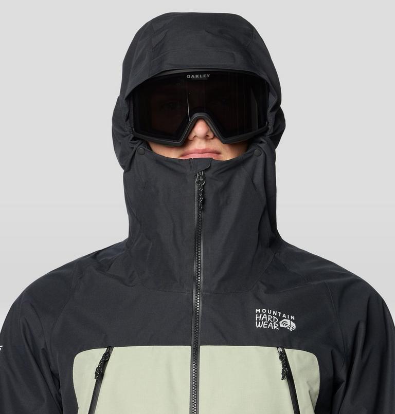 Men's Sky Ridge GORE-TEX Jacket, Color: Wet Stone, White Sage, Black, image 7