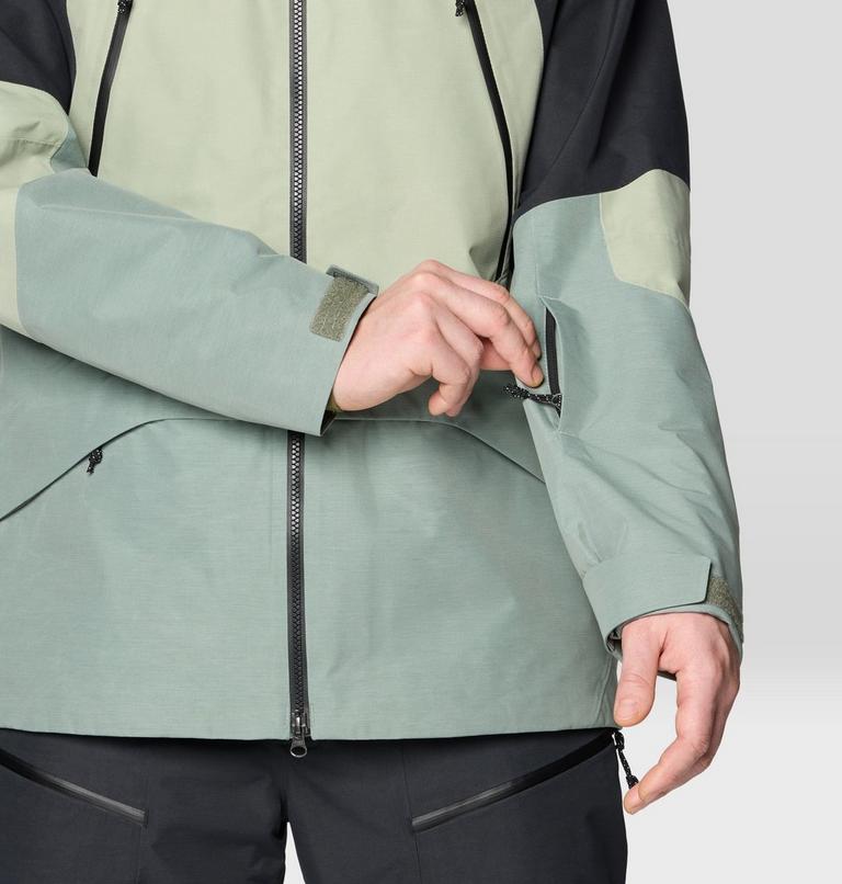Men's Sky Ridge GORE-TEX Jacket, Color: Wet Stone, White Sage, Black, image 11