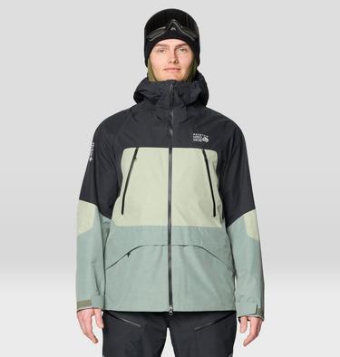Men's Sky Ridge GORE-TEX Jacket, Color: Wet Stone, White Sage, Black, image 1