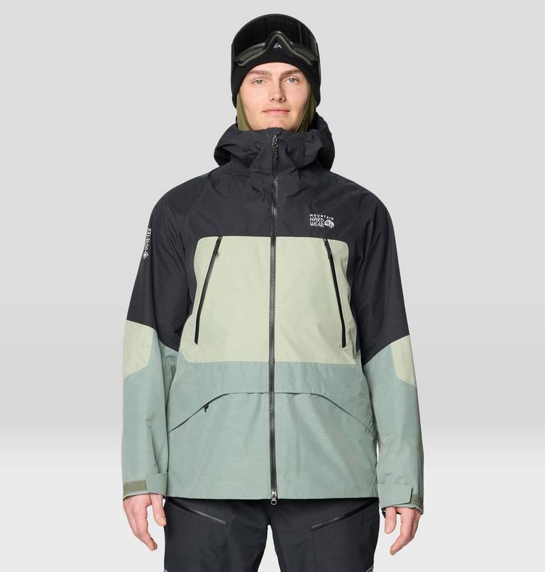 Men's Sky Ridge GORE-TEX Jacket, Color: Wet Stone, White Sage, Black, image 1