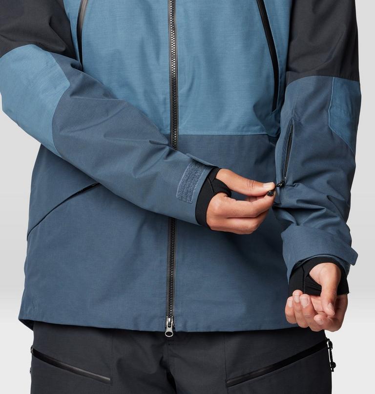 Men's Sky Ridge GORE-TEX Jacket, Color: Moon Blue, Adriatic Blue, Black, image 8