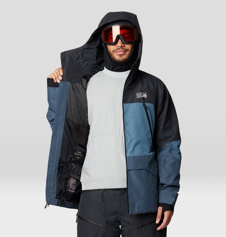 Men's Sky Ridge GORE-TEX Jacket, Color: Moon Blue, Adriatic Blue, Black, image 10