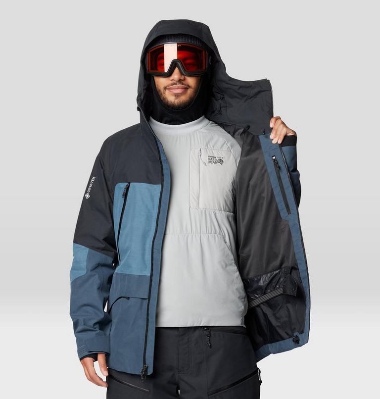 Men's Sky Ridge GORE-TEX Jacket, Color: Moon Blue, Adriatic Blue, Black, image 11