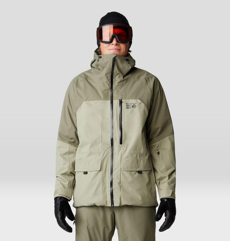 Men's Firefall Insulated Jacket, Color: Mantis Green, Stone Green, image 12