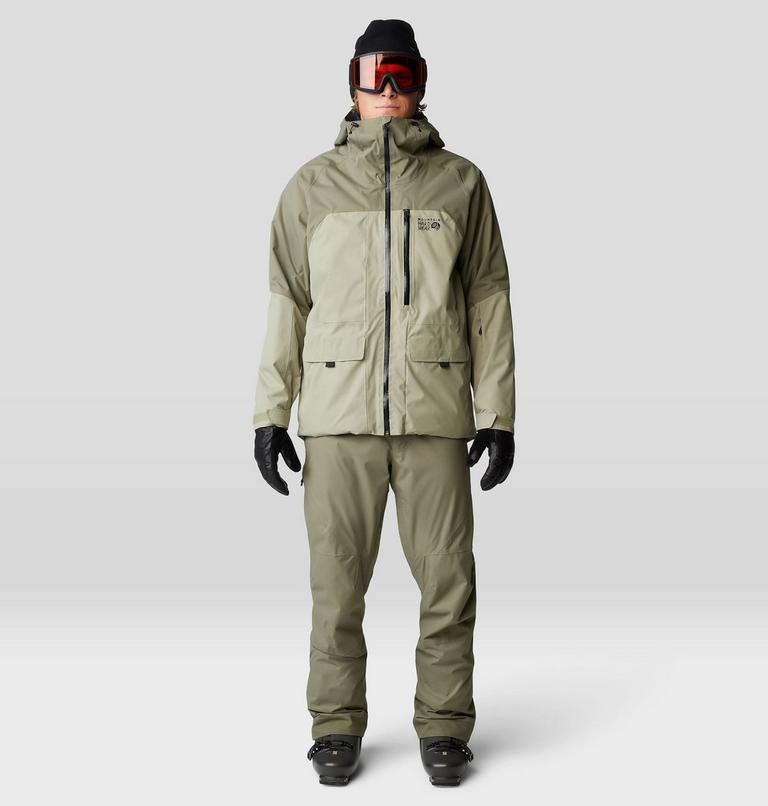 Men's Firefall Insulated Jacket, Color: Mantis Green, Stone Green, image 16