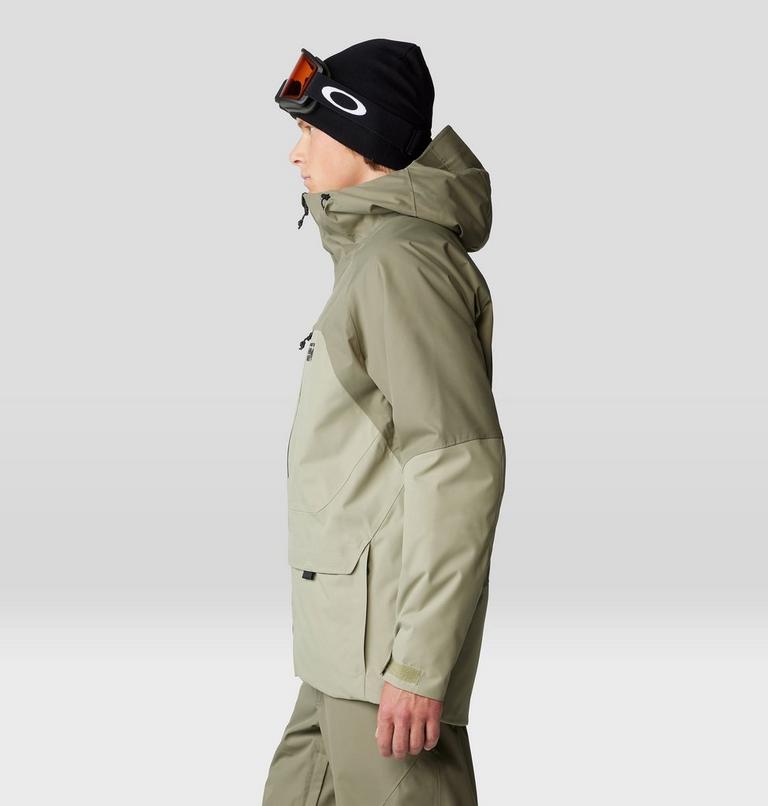 Men's Firefall Insulated Jacket, Color: Mantis Green, Stone Green, image 3