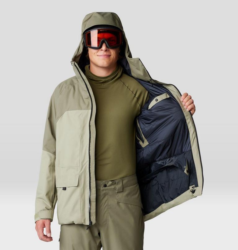 Men's Firefall Insulated Jacket, Color: Mantis Green, Stone Green, image 9