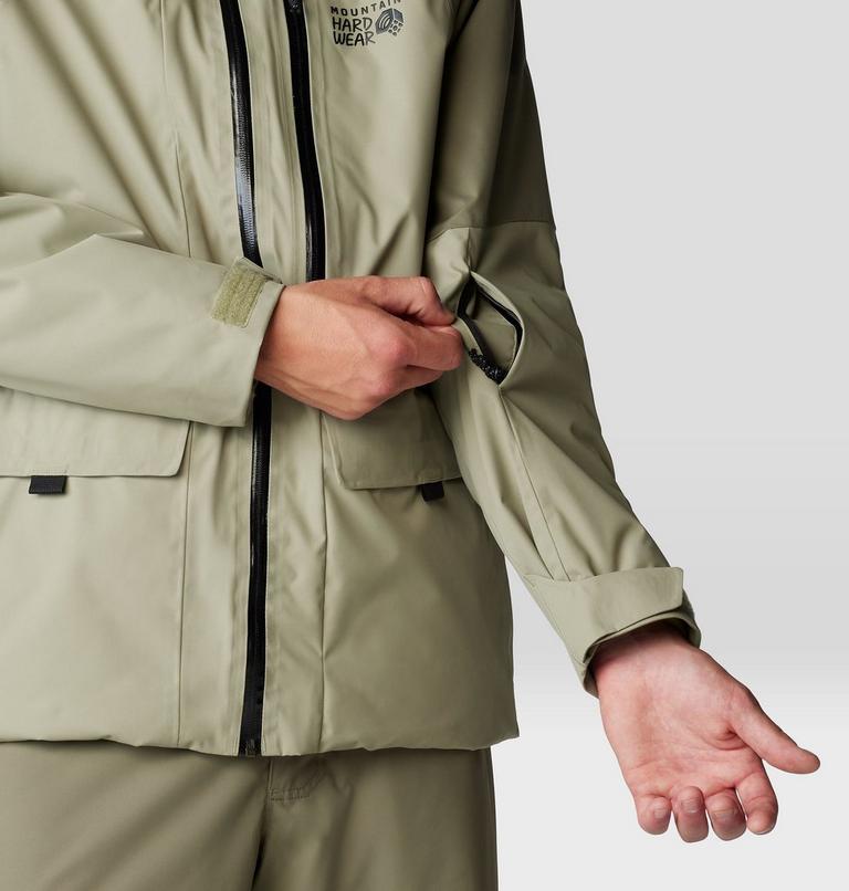 Men's Firefall Insulated Jacket, Color: Mantis Green, Stone Green, image 10