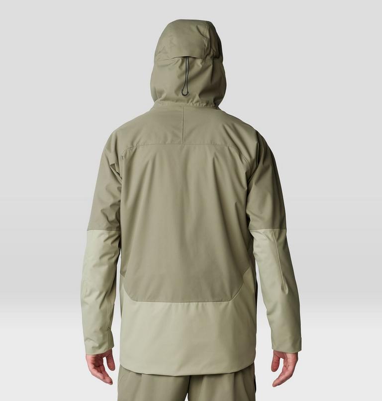 Men's Firefall Insulated Jacket, Color: Mantis Green, Stone Green, image 2