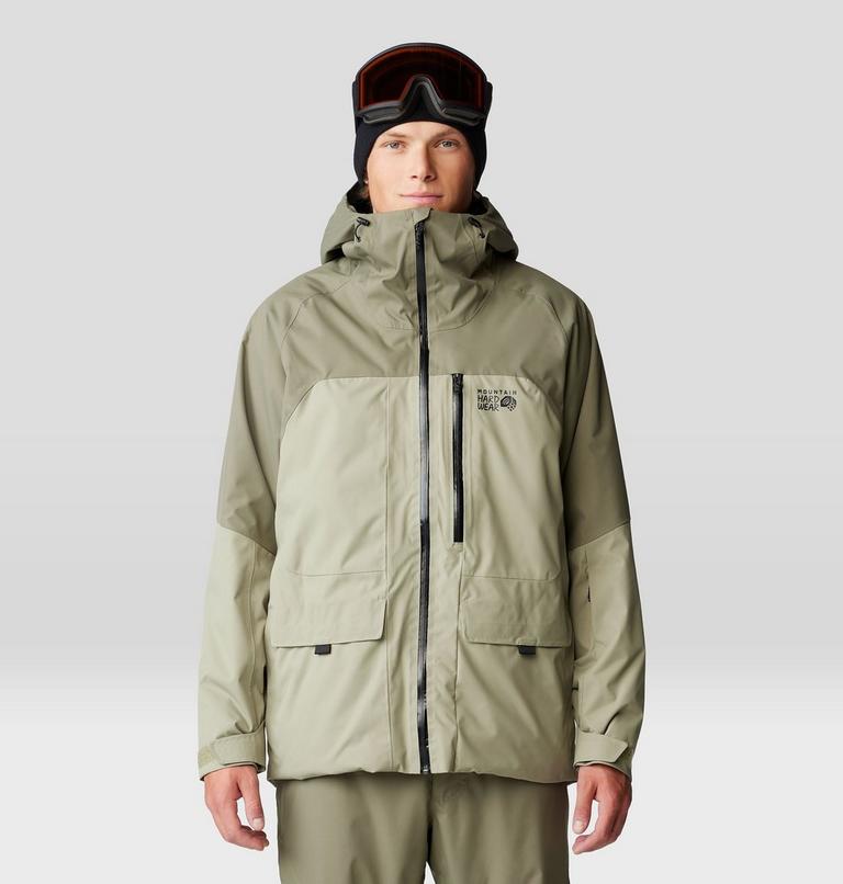 Men's Firefall Insulated Jacket, Color: Mantis Green, Stone Green, image 1