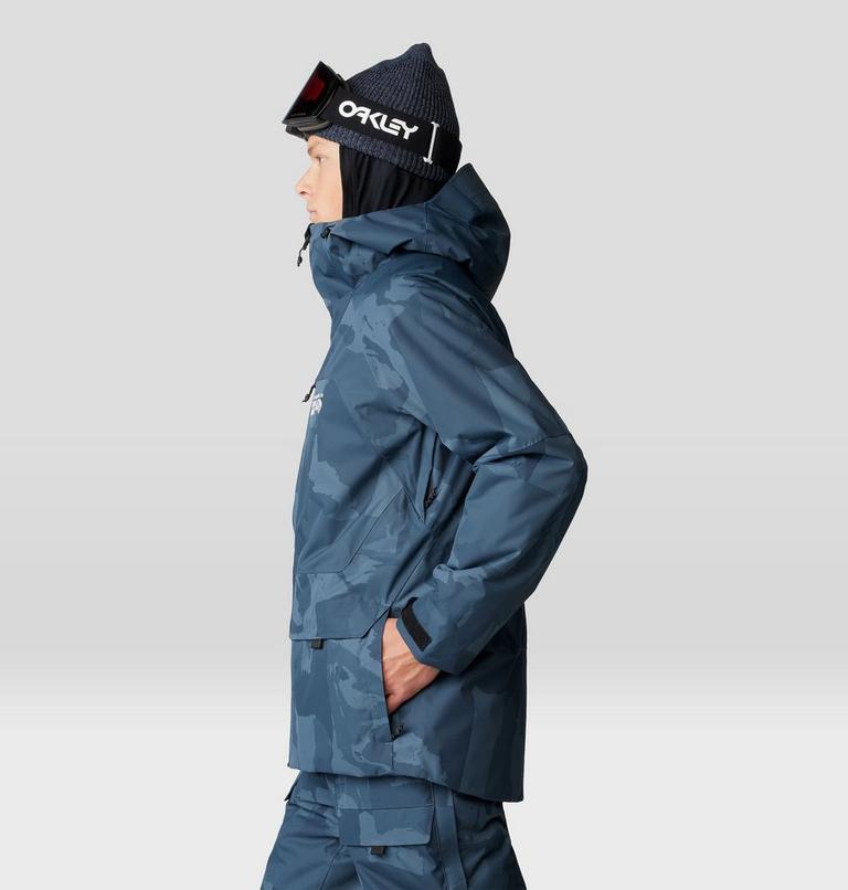 Men's Firefall Insulated Jacket, Color: Moon Blue Ombre, image 3
