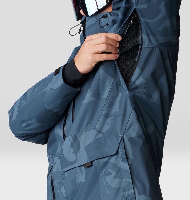Men's Firefall Insulated Jacket, Color: Moon Blue Ombre, image 7