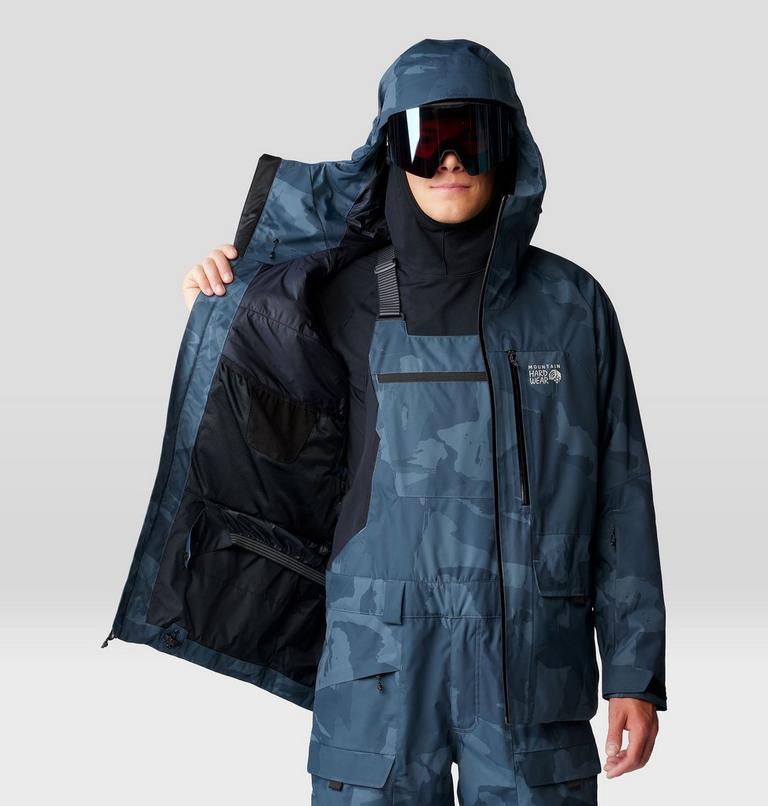 Men's Firefall Insulated Jacket, Color: Moon Blue Ombre, image 8