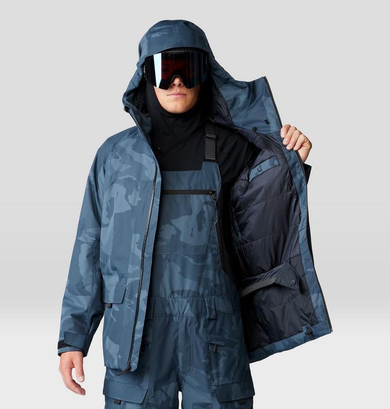 Men's Firefall Insulated Jacket, Color: Moon Blue Ombre, image 9