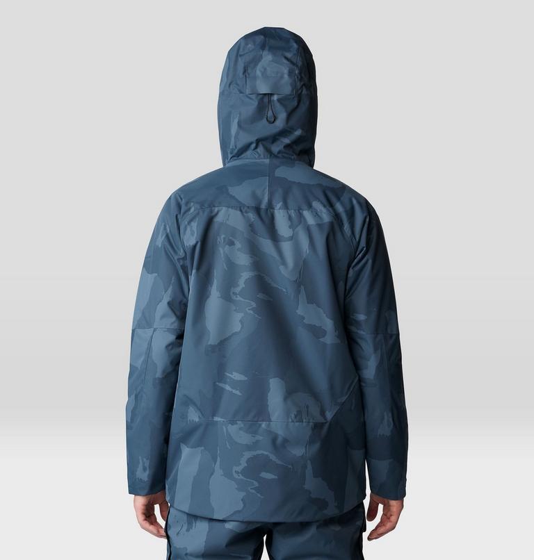 Men's Firefall Insulated Jacket, Color: Moon Blue Ombre, image 2