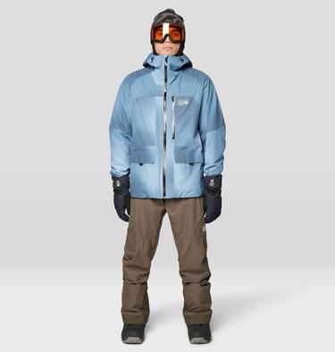 Men's Firefall Insulated Jacket, Color: Moon Blue Ombre Print, image 6