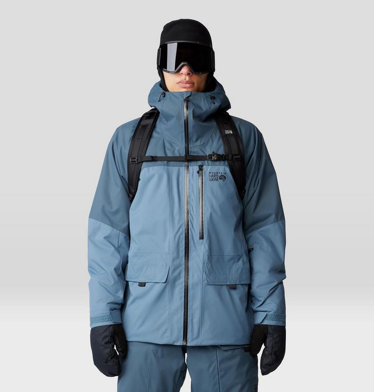 Men's Firefall Insulated Jacket, Color: Adriatic Blue Ombre, image 12