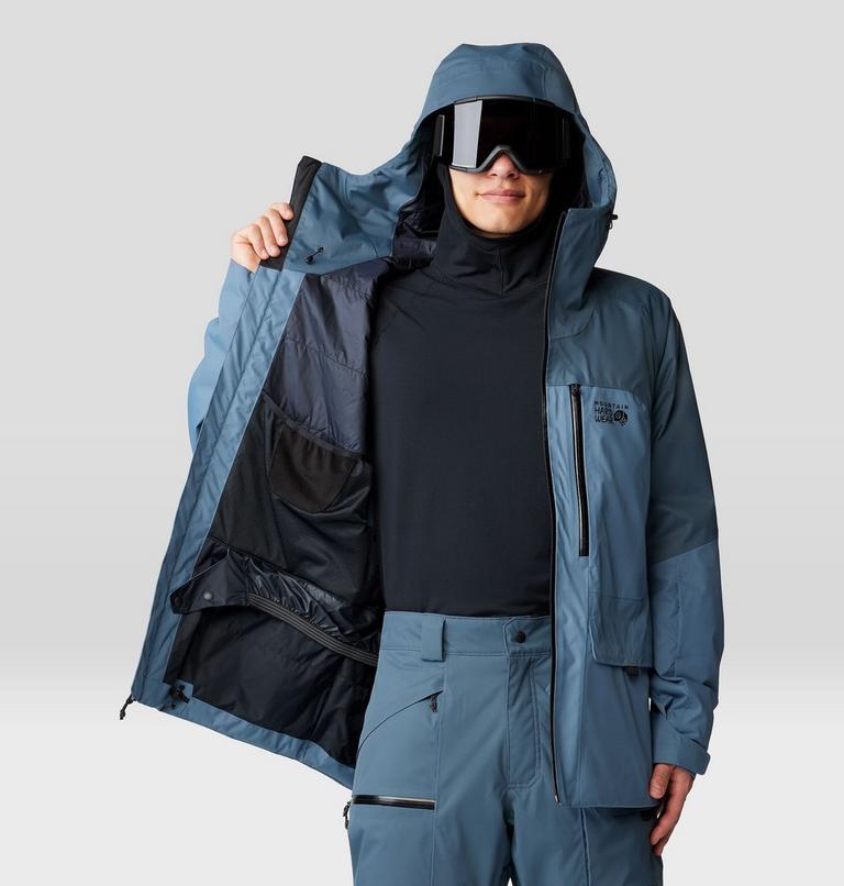 Men's Firefall Insulated Jacket, Color: Adriatic Blue Ombre, image 8