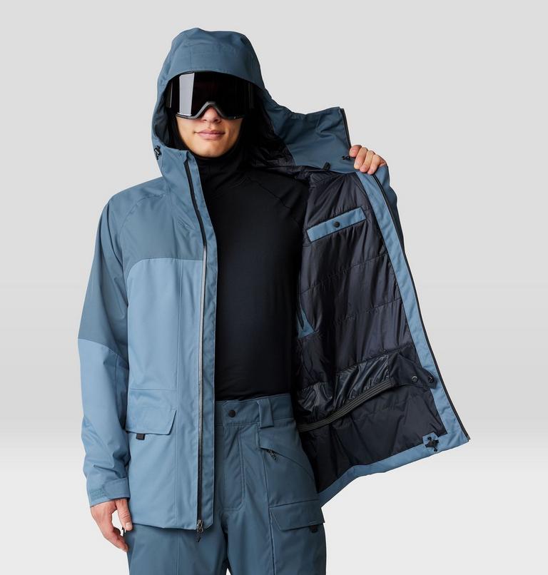 Men's Firefall Insulated Jacket, Color: Adriatic Blue Ombre, image 9