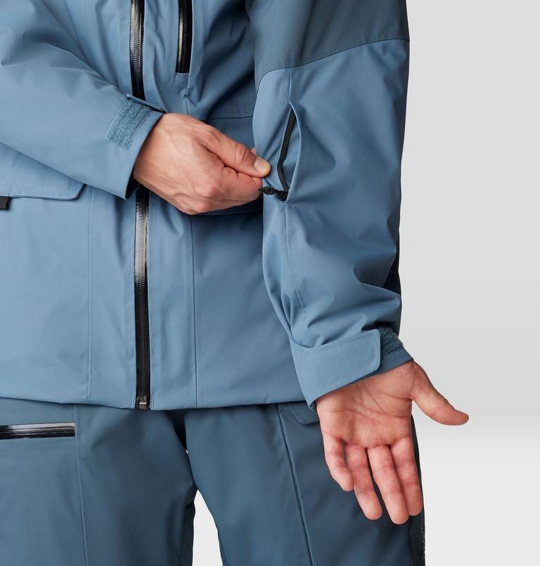 Men's Firefall Insulated Jacket, Color: Adriatic Blue Ombre, image 10