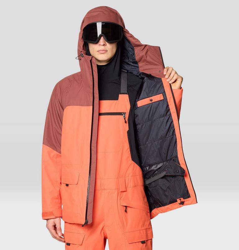 Homme Firefall Insulated Veste, Color: Aspect, Bourbon Brown, image 7