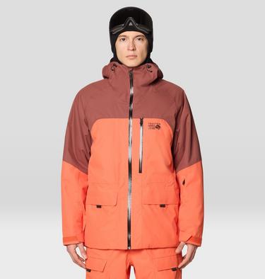 Men's Firefall Insulated Jacket, Color: Aspect, Bourbon Brown, image 7