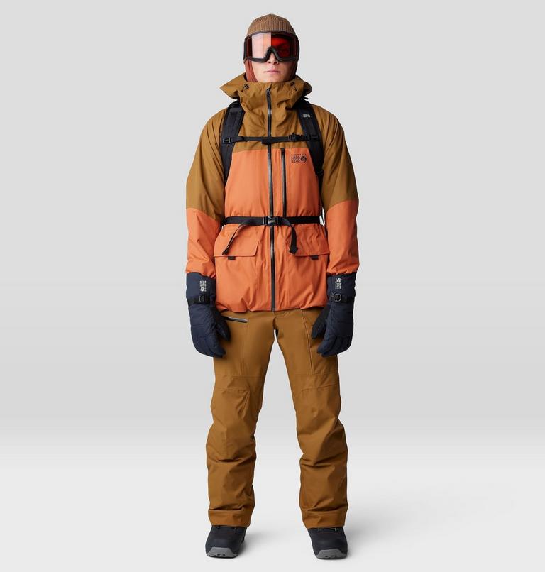 Men's Firefall Insulated Jacket, Color: Raw Carnelian / Golden Brown, image 13