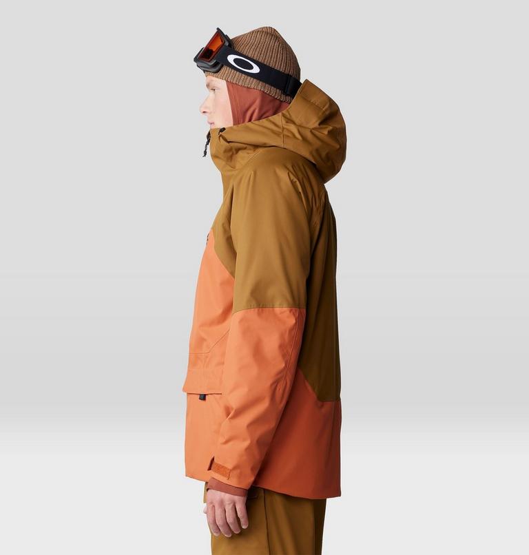 Men's Firefall Insulated Jacket, Color: Raw Carnelian / Golden Brown, image 3