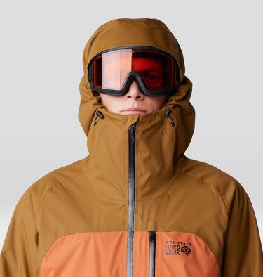 Men's Firefall Insulated Jacket, Color: Raw Carnelian / Golden Brown, image 20