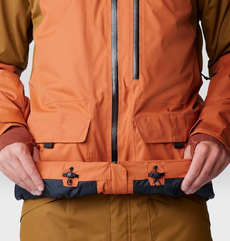 Men's Firefall Insulated Jacket, Color: Raw Carnelian / Golden Brown, image 10