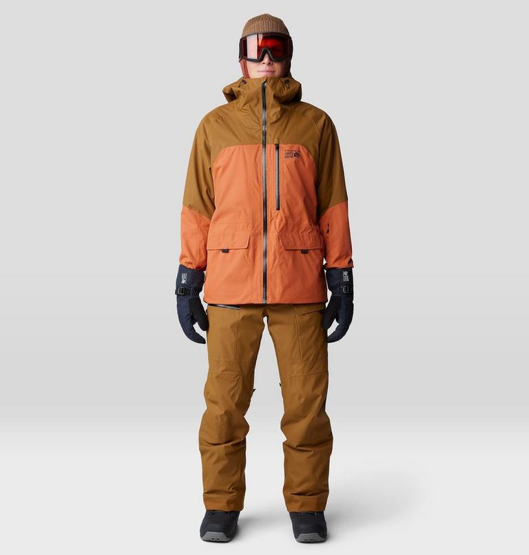 Men's Firefall Insulated Jacket, Color: Raw Carnelian / Golden Brown, image 11