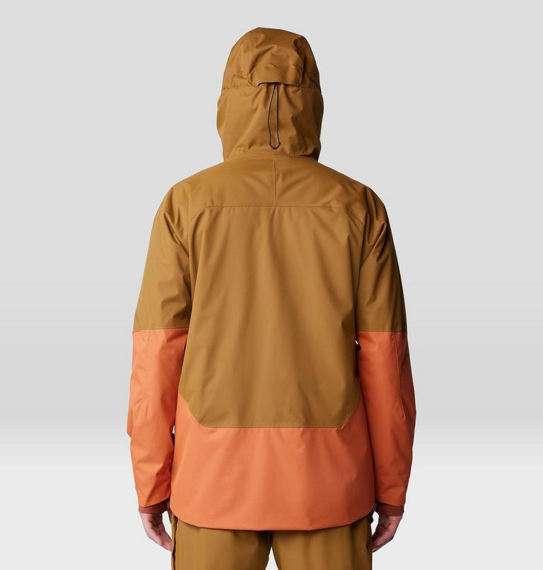 Men's Firefall Insulated Jacket, Color: Raw Carnelian / Golden Brown, image 2